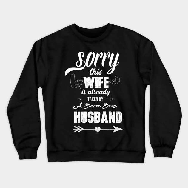 wife Crewneck Sweatshirt by ahnoun